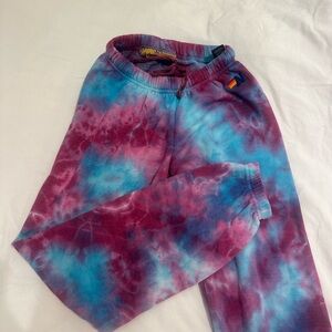 Aviator Nation Vibrant Tie-Dye Joggers